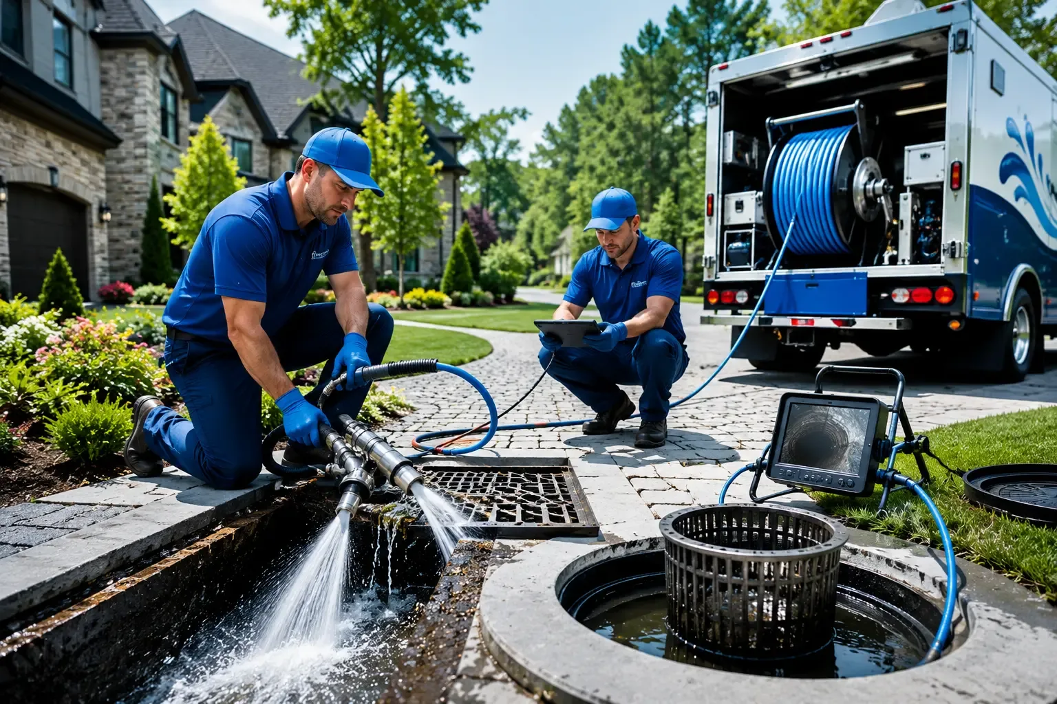 Local outdoor drain cleaning professionals in Clinton Township, MI
